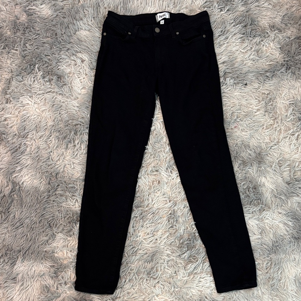 PAIGE‎ Size 28 Verdugo Ultra Skinny Women's Black Jeans